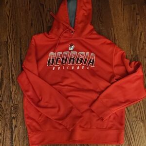 Georgia Bulldogs Red Pullover